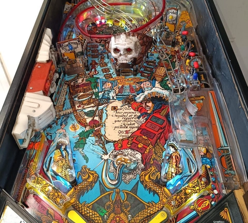 Truck Pinball - Detalle del playfield